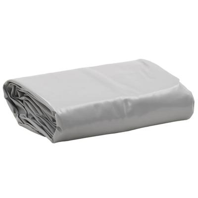 VidaXL Dekzeil 650 g/m² 5x5 m grijs