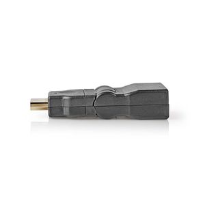Nedis HDMI-Adapter | HDMI | HDMI Female | Zwenken | 1 stuks - CVGP34905BK CVGP34905BK