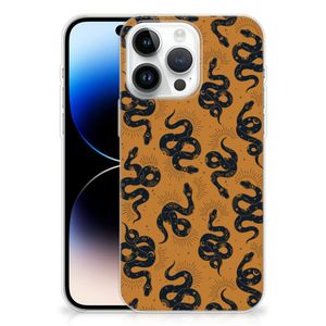 TPU Hoesje voor iPhone 14 Pro Max Snakes