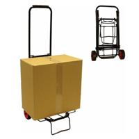 Benson opvouwbare steekwagen - metaal - lichtgewicht - tot 25 kg - DIY/transport trolley