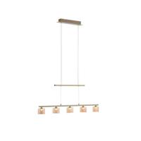 Paul Neuhaus 5-lichts hanglampHydra messing - 2209-60
