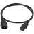 DAP IEC C13 - IEC C14 IEC C13 - IEC C14 3x 1.0 mm² verlengkabel, 1 m - thumbnail