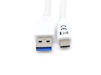 Equip 128363 USB-kabel 1 m USB 3.2 Gen 1 (3.1 Gen 1) USB A USB C Wit - thumbnail