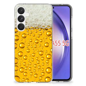 Samsung Galaxy A55 Siliconen Case Bier