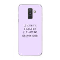 Ochtendhumeur: Samsung Galaxy A6 Plus (2018) Transparant Hoesje