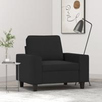 Fauteuil 60 cm stof zwart