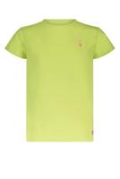 NoNo Meisjes t-shirt - Basic - Sour lime