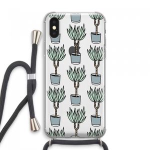 Boompje: iPhone XS Max Transparant Hoesje met koord