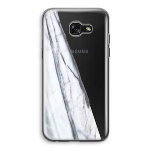 Gestreepte marmer: Samsung Galaxy A5 (2017) Transparant Hoesje