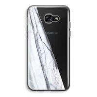 Gestreepte marmer: Samsung Galaxy A5 (2017) Transparant Hoesje