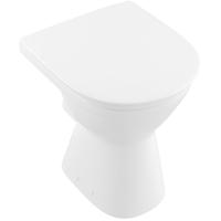 Villeroy & Boch ViCare Diepspoelcloset - zonder spoelrand - staand - glans wit Alpin (wit) 4683r001