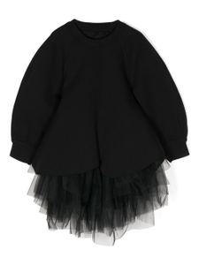 jnby by JNBY robe-sweat à superposition en tulle - Noir