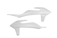UFO PLAST Radiator covers ufo ktm white