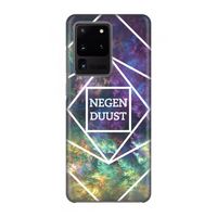 Negenduust ruimte: Volledig geprint Samsung Galaxy S20 Ultra Hoesje