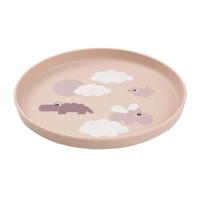 Done By Deer vakjesbord blije wolken roze