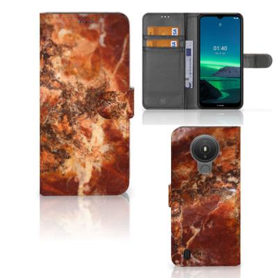 Nokia 1.4 | Bookcase | Marmer Bruin
