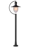 Lucide ARUBA - Lantaarnpaal - Ø 25 cm - 1xE27 - IP44 - Zwart
