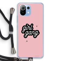Girl Gang: Xiaomi Mi 11 Lite Transparant Hoesje met koord