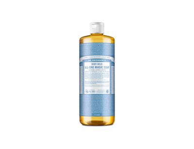 Dr. Bronner&apos;s Vloeibare zeep - pure castile - baby - parfumvrij - 945 ml