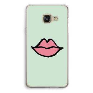 Kusje: Samsung A3 (2017) Transparant Hoesje