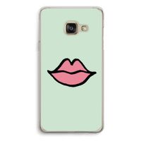 Kusje: Samsung A3 (2017) Transparant Hoesje
