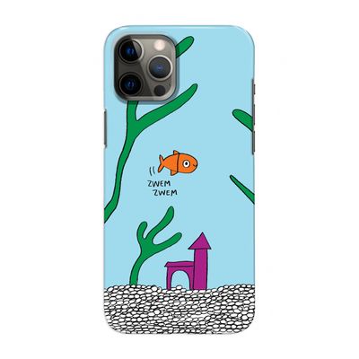 Aquarium: Volledig geprint iPhone 12 Pro Max Hoesje