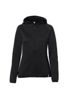 Hakro 263 Women's hooded tec jacket Florida - Black - 3XL