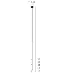 Union nagel schuin 21gr. vz NA 38mm (2000st)
