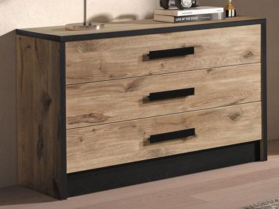 Commode SOFOXO 3 lades canyon eik
