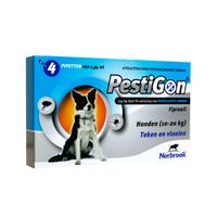 Pestigon Spot-on! hond (10-20kg) 4 x 1,34 ml - thumbnail