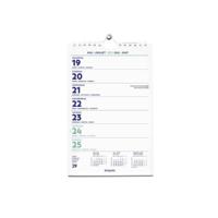 Wandkalender week 2025 bovenspiraal - thumbnail