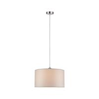 Paulmann Tessa 70924 Hanglamp LED E27 60 W Crème, RVS (geborsteld) Paulmann Tessa 70924 Hanglamp LED E27 60 W Crème, RVS (geborsteld)