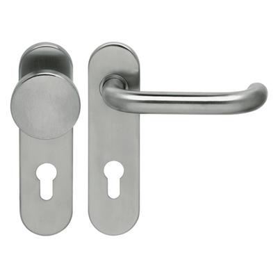 Knop/krukgarn CHASE DIN-R PL KL4 rvs mat PC72 KS