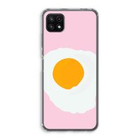 Sunny side up: Samsung Galaxy A22 5G Transparant Hoesje