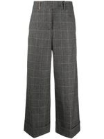 Peserico pantalon ample à carreaux - Gris Peserico pantalon ample à carreaux - Gris