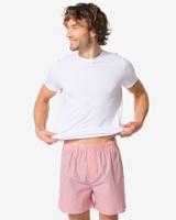 HEMA Losse Herenboxer Strepen Rood (rood)