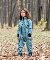 Waterproof Softshell Overall Comfy Tractors Jumpsuit - thumbnail