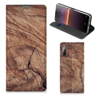 Sony Xperia L4 Book Wallet Case Tree Trunk - thumbnail