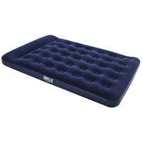 2-persoons luchtbed - 28 cm hoogte - Ingebouwd hoofdkussen - Ingebouwde voetpomp - 191x137x22 cm - Camping bed