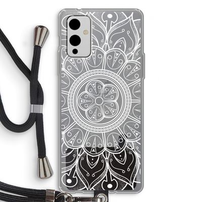 Roses Are Red: OnePlus 9 Transparant Hoesje met koord