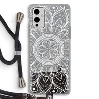 Roses Are Red: OnePlus 9 Transparant Hoesje met koord