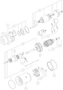 Startmotor / Starter MS139