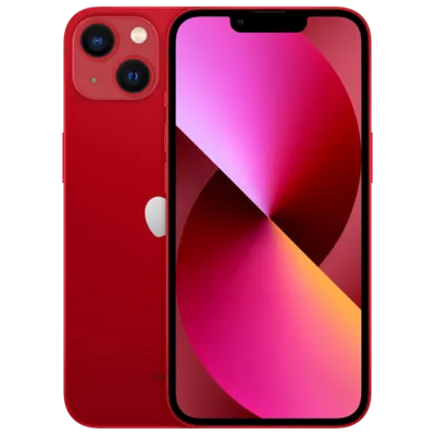 Refurbished iPhone 13 128 GB Rood Als nieuw + Nieuwe batterij