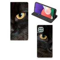 Samsung Galaxy A22 5G | Hoesje maken | Zwarte Kat