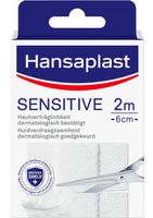 Hansaplast Pleisters Sensitive 2m x 6cm - thumbnail