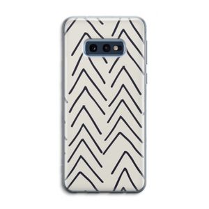 Marrakech Arrows: Samsung Galaxy S10e Transparant Hoesje