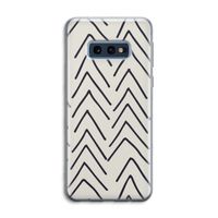 Marrakech Arrows: Samsung Galaxy S10e Transparant Hoesje