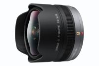 Panasonic H-F008E 8mm/f3.5 Black - thumbnail