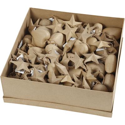 Creativ Company Kersthangers, d 8 cm, 80 stuk/ 1 doos