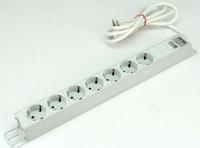 DK 7240.210  - Socket outlet strip grey DK 7240.210 - thumbnail